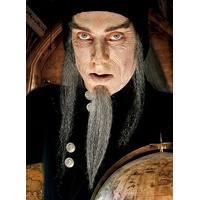 Halloween Kostüm Galileo Professioneller Kinnbart schwarz
