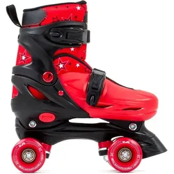 SFR Nebula verstellbare Quad-Skates. Rot ROT|ROT 30/33