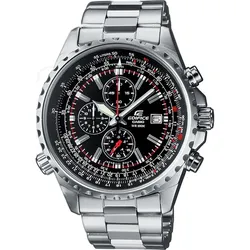 Casio, Armbanduhr, Edifice - EF-527D-1AVEF, Silber, (Chronograph, 45 mm)