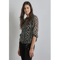 STREET ONE Damen, Chiffon-Bluse - 38