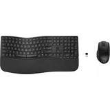 HP 685 CFT Dual-Mode KB/Mse Combo (DE, Kabellos), Tastatur, Schwarz