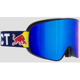 Red Bull Spect RedBull SPECT Rush Wintersportbrille Navy Unisex Blau Zylindrische (flache) Linse