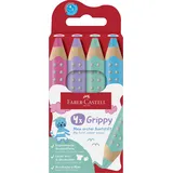 Faber-Castell Buntstiftetui 4 St. Grippy Pastel