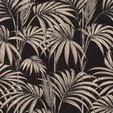 BOUTIQUE Vliestapete Honolulu Black/Gold 52x1000 cm 1000 g Schwarz/Gold