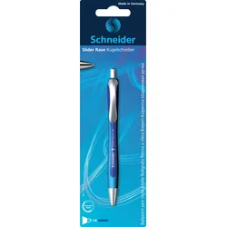 SCHNEIDER Kugelschreiber Slider Rave, Druckmechanik, XB, blau