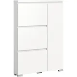 xonox home Shoelove 95 x 130 x 18 cm weiß / weiß