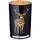 Edzard Teelichtglas Fancy Glas Schwarz/Gold