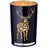 Edzard Teelichtglas Fancy Glas Schwarz/Gold