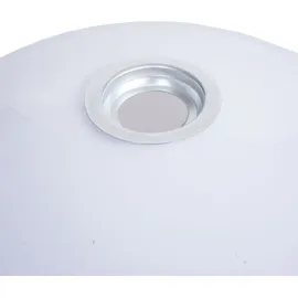 Mendler HWC-M34 1-flg. Ø 40 cm Kunststoff weiß