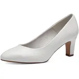 TAMARIS Damen 1-22419-41 Pumps, White Matt, 41 EU
