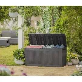 KETER Garten-Aufbewahrungsbox Comfy 270 L Anthrazit