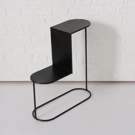 Boltze Blumentreppe Pluto 18 x 55 x 50 cm Schwarz