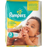 Pampers Windeln New Baby, Gr. 3 Midi 4-9 kg Sparpack, 35 Stück