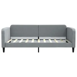 vidaXL Tagesbett 100 x 190 cm Hellgrau