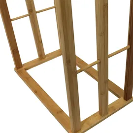 Bathroom Solutions Bambus Handtuchhalter mit 3 Stangen