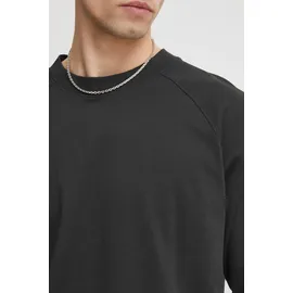 !Solid Langarmshirt SOLID "Langarmshirt SDEyado", Herren, Gr. L, schwarz (true schwarz), Obermaterial: 100% Baumwolle CO., Shirts Langarmshirt