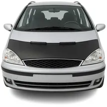 Omac Haubenbra Steinschlagschutz Bonnet Bra kompatibel mit Ford S-Max mk1 2006-2011 Pre-FL Schwarz Halb