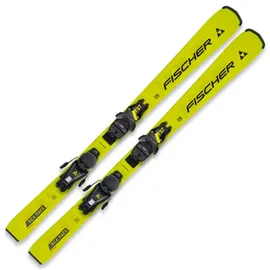 Fischer Kinder Racing Ski RC4 Race JR (130-150), Gelb, 140