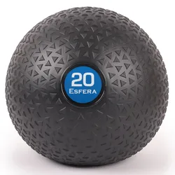 TRENDY SPORT Esfera Slam Ball schwarz 20 kg
