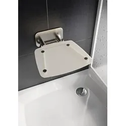 Ravak Duschsitz OVO B Durchscheinend Weiß Metall, Kunststoff B8F0000052
