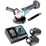 Makita DGA506RG inkl. 2 x 6,0 Ah + Ladegerät