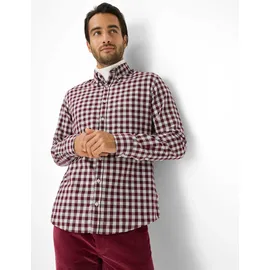 Brax Style DANIEL velvet, dunkelrot, Gr. L