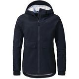 Schöffel Damen Jacket Lausanne L Regen, Navy Blazer, 34 EU