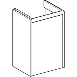 Geberit Renova Plan Unterschrank für Handwaschbecken, mit einer Tür, 504021PS1