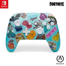 PowerA Fortnite Sticker Mania Controller Mehrfarbig für Nintendo Switch