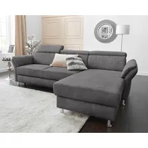 sit&more Ecksofa »Avignon L-Form«, Kopfteilverstellung, wahlweise mit Bettfunktion und Bettkasten