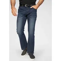 Arizona Bootcut-Jeans Mike 42 Länge 32, blau Herren Bootcut