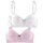 petite fleur by lascana Still-BH PETITE FLEUR lila/weiß 80E