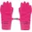 Finger-Handschuh Pink/Rot 5