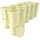 FixedByU Eimer mit Deckel 16 Liter Creme