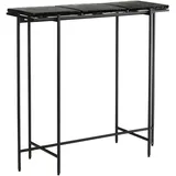 Wohnling Konsolentisch 90x29x85 cm schwarz