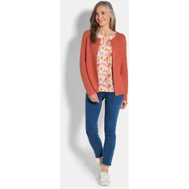 GOLDNER Cardigan aus Baumwolle orange 22