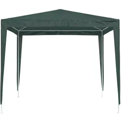 vidaXL Profi-Partyzelt 2,5×2,5 m Grün 90 g/m2