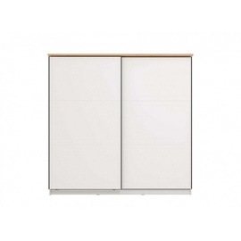 Home Affaire Schwebetürenschrank »Valencia«, INKLUSIVE komplette Innenausstattung, 220cm breit, weiß