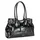 L.Credi Sandri Schultertasche Polyurethan Black