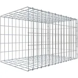Gabiona C-Ring-Gabione-Anbaukorb Typ 2 50 x 80 x 50 cm Maschenw 5 x 10 cm