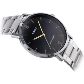 Casio Collection MTP-VT01D-1B Edelstahl 40 mm