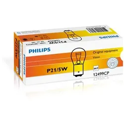 PHILIPS Glühlampe, Brems-/Schlusslicht Rückfahrleuchte Nebel-/Schlusslicht Park-/Positionsleuchte Tagfahrleuchte Blinkleuchte Nebelschlussleuchte Schl
