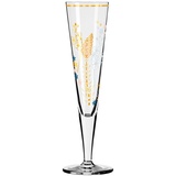 Ritzenhoff & Breker Ritzenhoff Champagnerglas Goldnacht 205 ml Kristall, Kristalloptik Gold