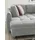 luma-home Ecksofa mit Schlaffunktion und Bettkasten 250x190 cm, Wellenfedern, Ottomane links, Mikrofaser Grau, / 17002