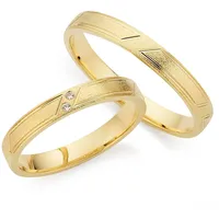 Trauring PHÖNIX "Schmuck Geschenk Gold 333 Ehering LIEBE, 930790, 930791" Gr. 69, gold (gelbgoldfarben), Fingerringe, 69, ohne Brillanten, Gelbgold 333, 3mm, Made in Germany - wahlweise mit oder ohne Brillanten