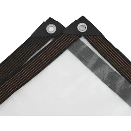 vidaXL Pflanzenabdeckung mit Ösen 2x6 m Polyethylen