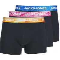 JACK&JONES JACLUCA SOLID TRUNKS 3 PACK Blau