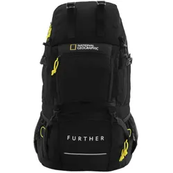 Cityrucksack NATIONAL GEOGRAPHIC "Destination", Gr. B: 33.00cm, schwarz, Kunstfaser, unifarben, sportlich, Rucksäcke, Outdoor-Typ Vibe-Rucksack