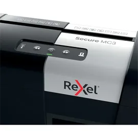 Rexel Secure MC3 Whisper-Shred Schwarz