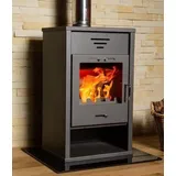 EEK A -  Kaminofen Victoria Triumph mit XL-Brennraum schwarz– 15kW